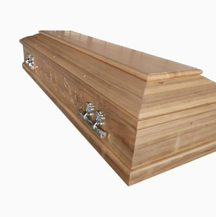 French Children Frassino Wood Coffin factory
