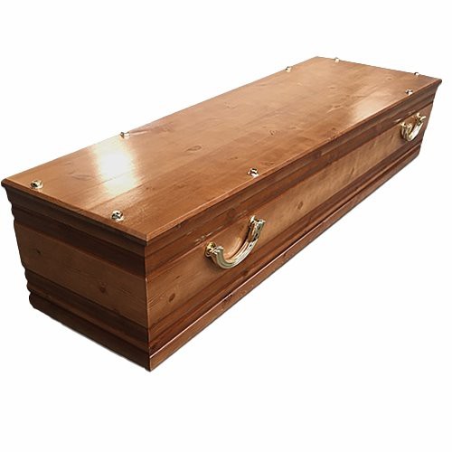 French Children Frassino Wood Coffin